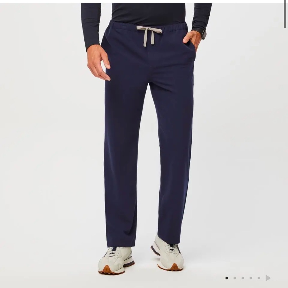Figs Pisco Basic Scrub Pants Large Men’s Navy NWT